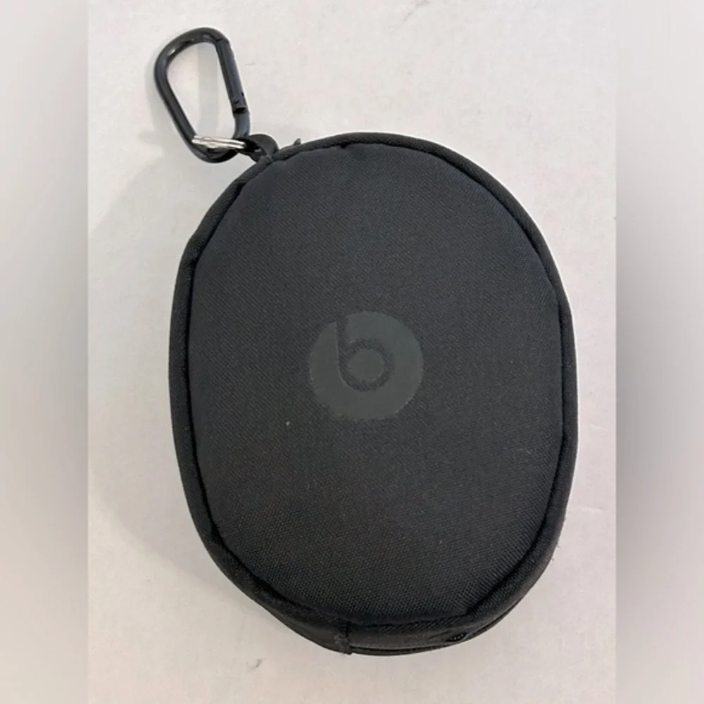 Genuine Beats By Dre Headphone Case / Pouch Black EUC
